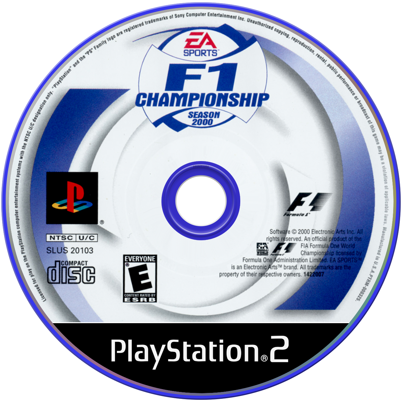 F1 Championship Season 2000 media 4 for Playstation 2